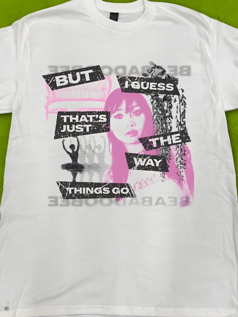 INSPIRED GRAPHIC T-SHIRT White printed t-shirt